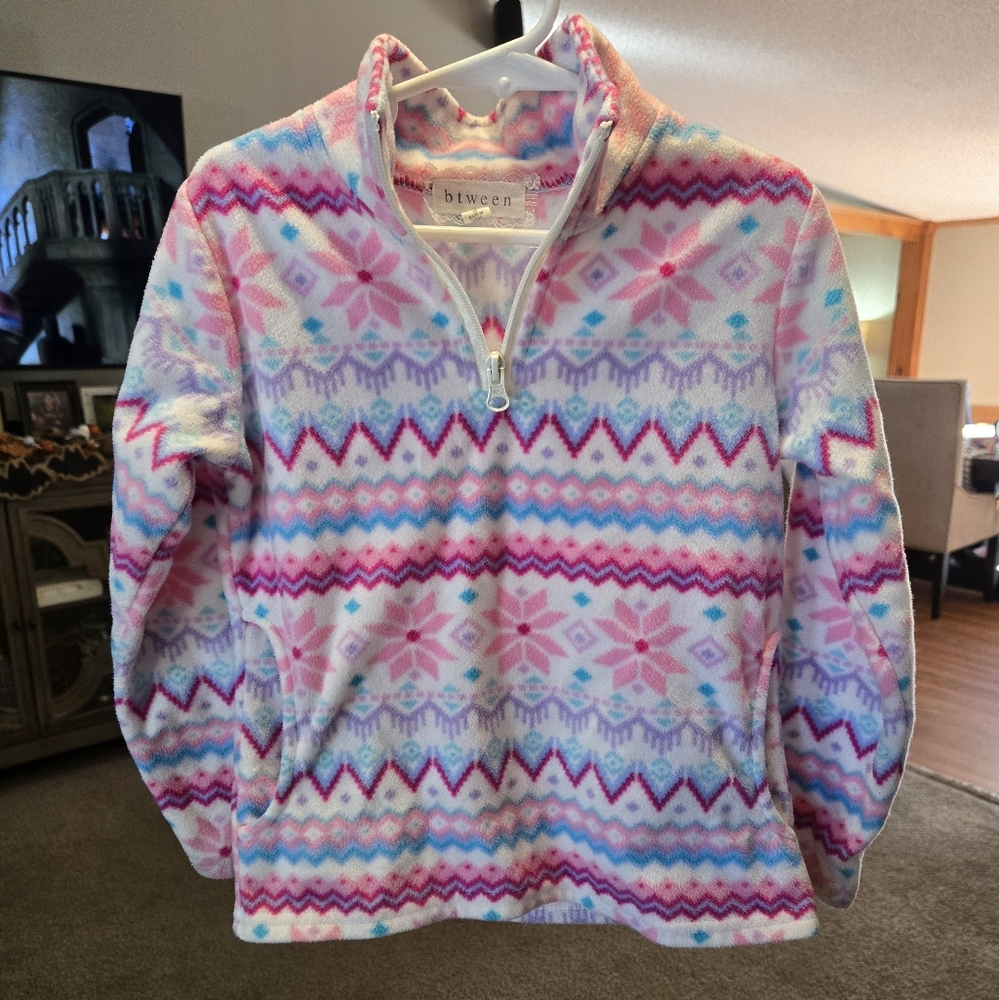 Btween Multicolor Fleece Pullover